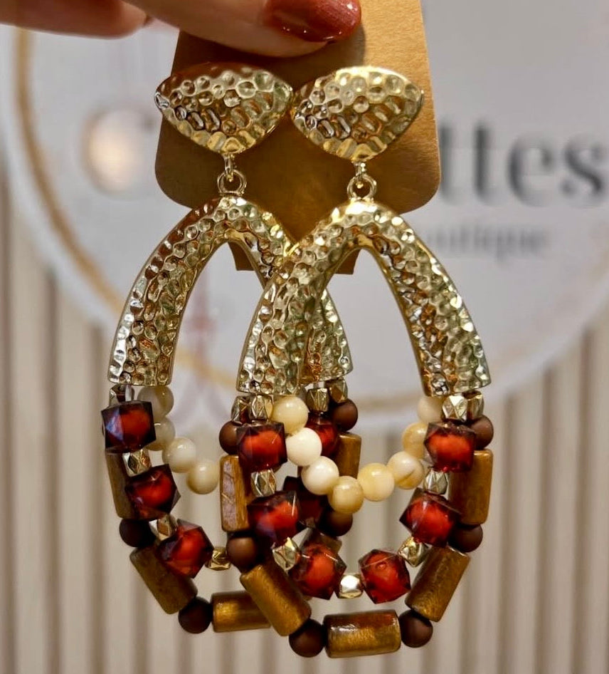 Brincos boho