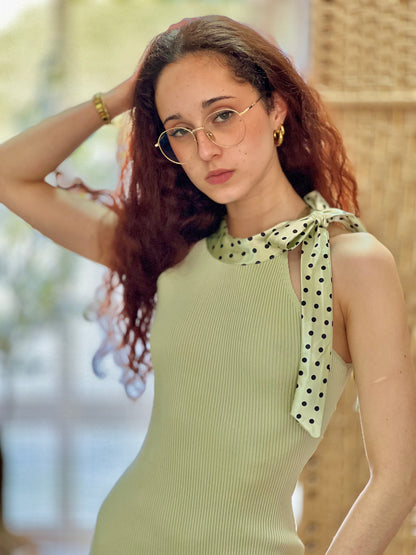Vestido em malha