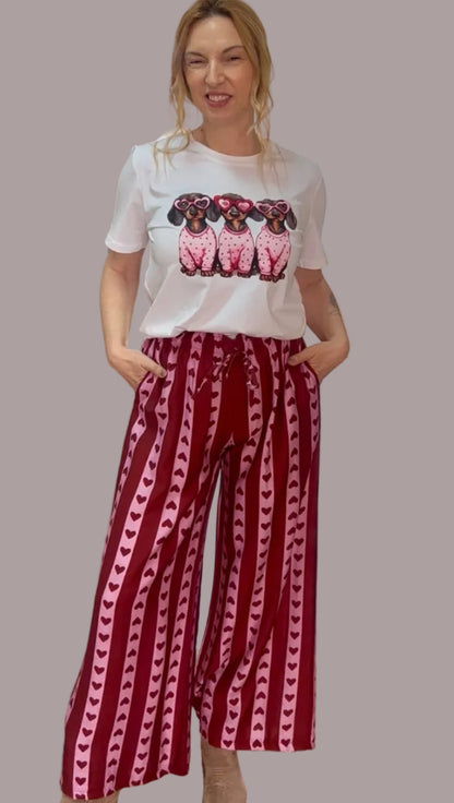 Calças pantalona